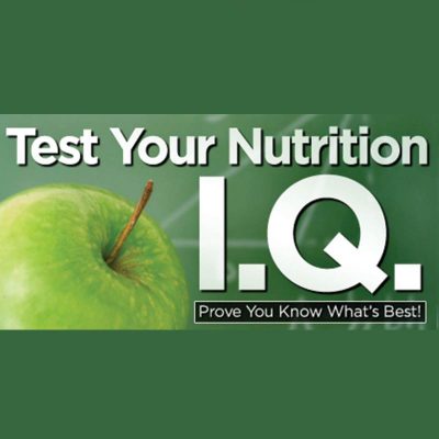 diet IQ test