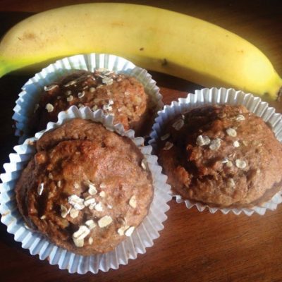Healthy Banana Muffins recipe